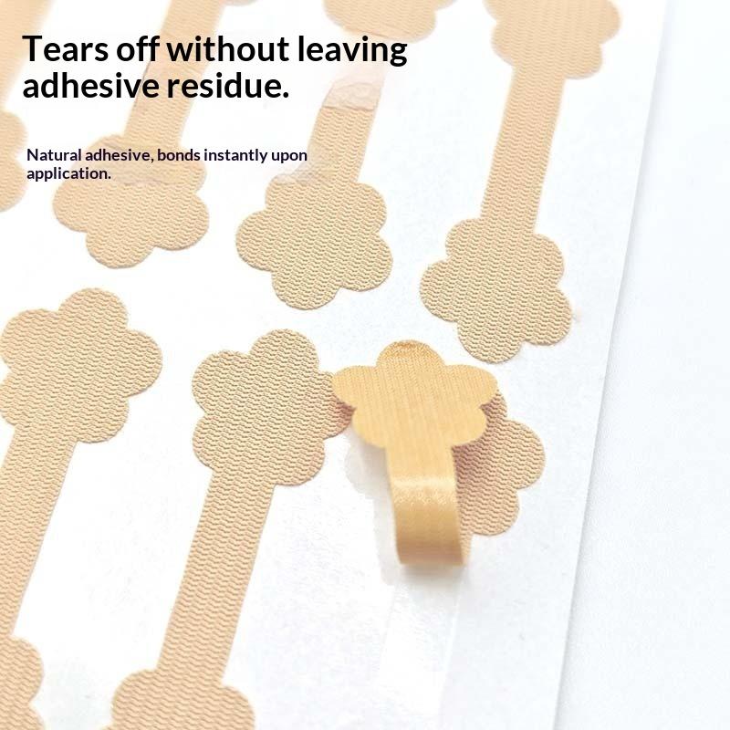 100Pcs Shrinking Nose Wing Stickers Invisible Nose Shrink Patch Special Narrow Nose Strips Sticker Face Care Tool Nose Shaper