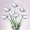 5pcs Automatic Plant Watering Bulb, Bird Shape for Sustained Release, Vacation Plant Care with Simple Vacuum Principle