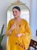 Indian Designer Rayon Kurta Pant Dupatta Set Women Bollywood Top Tunic Ethnic Kurti Salwar Suit