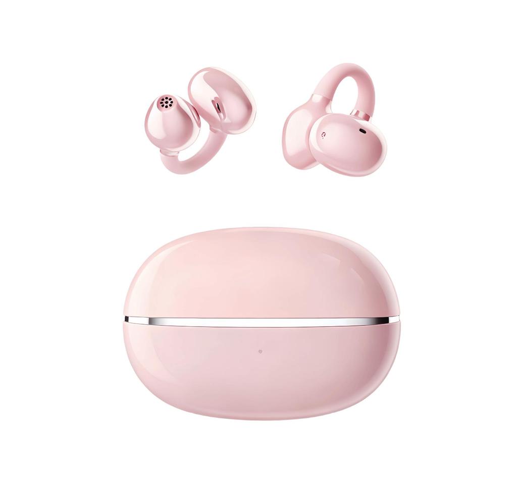 Clip Auricolare Bluetooth a Conduzione Ossea con Fibbia di Diamante: Riduzione del Rumore, Bassa Latenza, Qualità del Suono Lossless