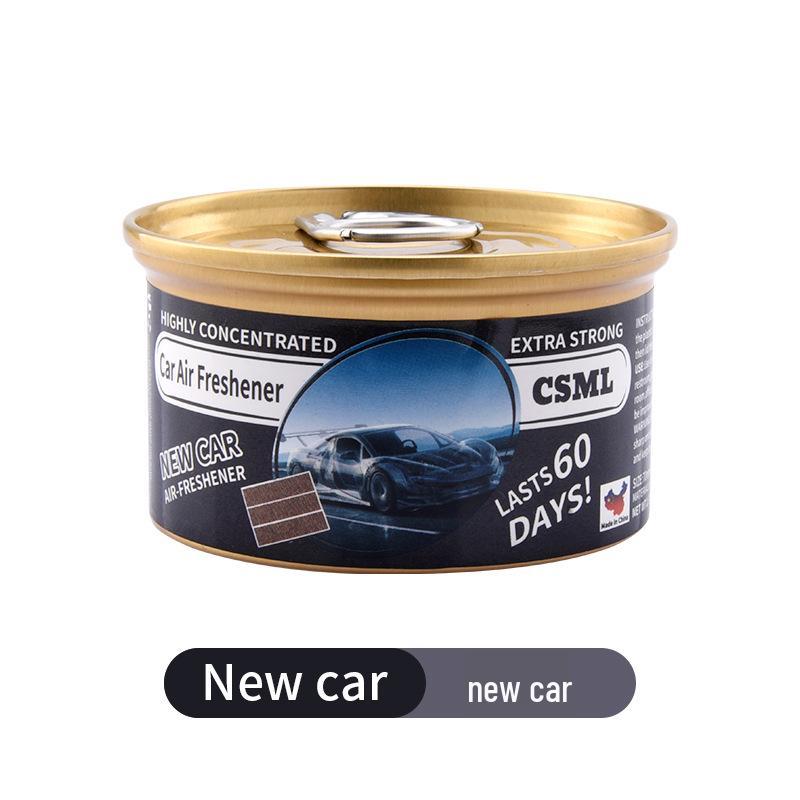 Wooden Block Car Air Freshener: Solid Perfume & Deodorizer
