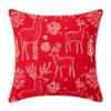 Christmas Tree Christmas Chenille Pillowcase INS Style Cushion Cover Throw Pillowcover  Sofa/Bed