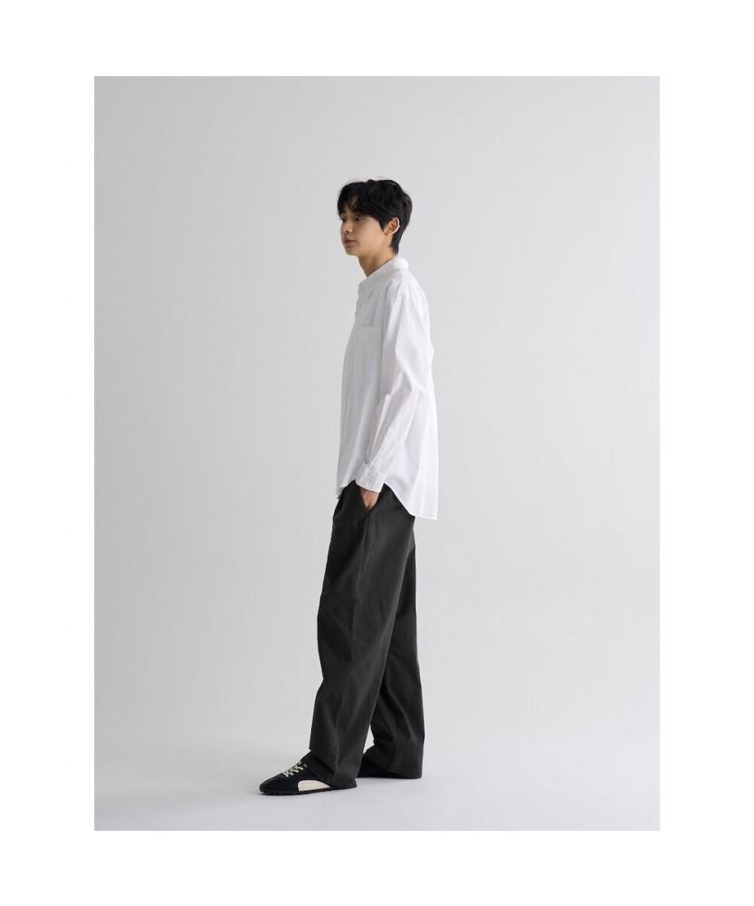 8seconds Cotton Rayon Semi-Wide Fit Elastic Waist Pants Navy