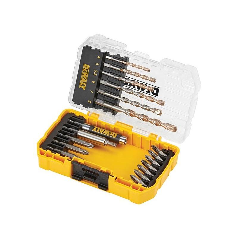 Dewalt Power Tools Dt70712 Extreme Masonry Drill Drive Set, 19 Piece