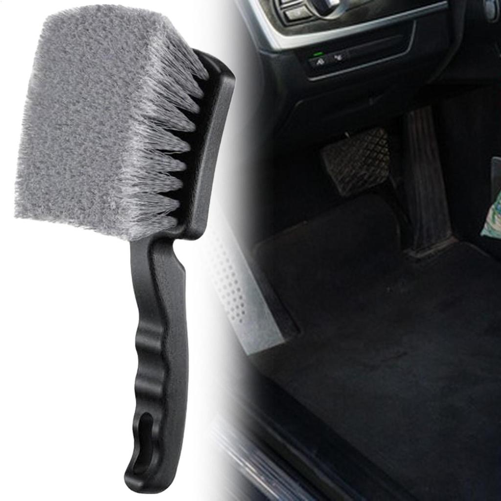Tire Brush Car Wheel Brush Tire Scrubber No Scratch Long Bristle Scrubber Detailing Tools Cleaning Supplies For Auto Truck