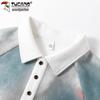 TUCANO Men's Gradient Lapel Polo Shirt