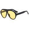 Cycling Fashion Oversized Oval Shape Sunglasses Vintage Women Brand Designer Sun Glasses Big Frame Outdoor Casual Eyewear Female