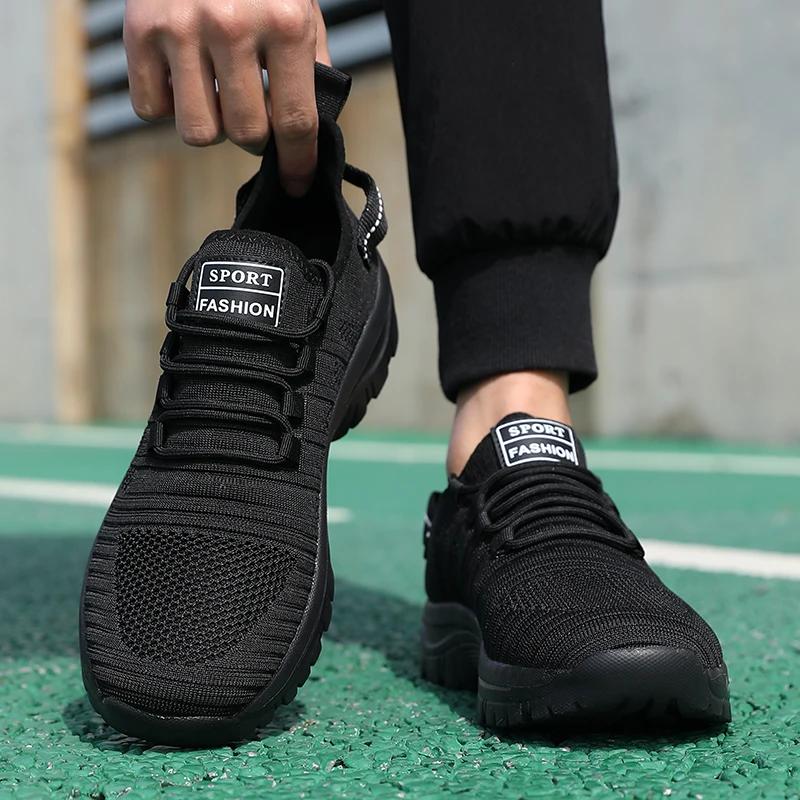 Summer New Classic Men's Running Shoes Breathable Quick-Drying Outdoor Sneakers Anti-slip Walking Tenis Athletic Jogging Shoes