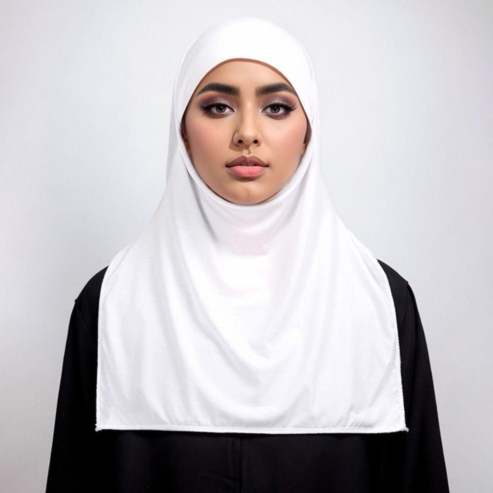 Sun Protection Muslim Hijab Thin Instant Turban Muslim Accessory Islamic Scarf  Daily Use