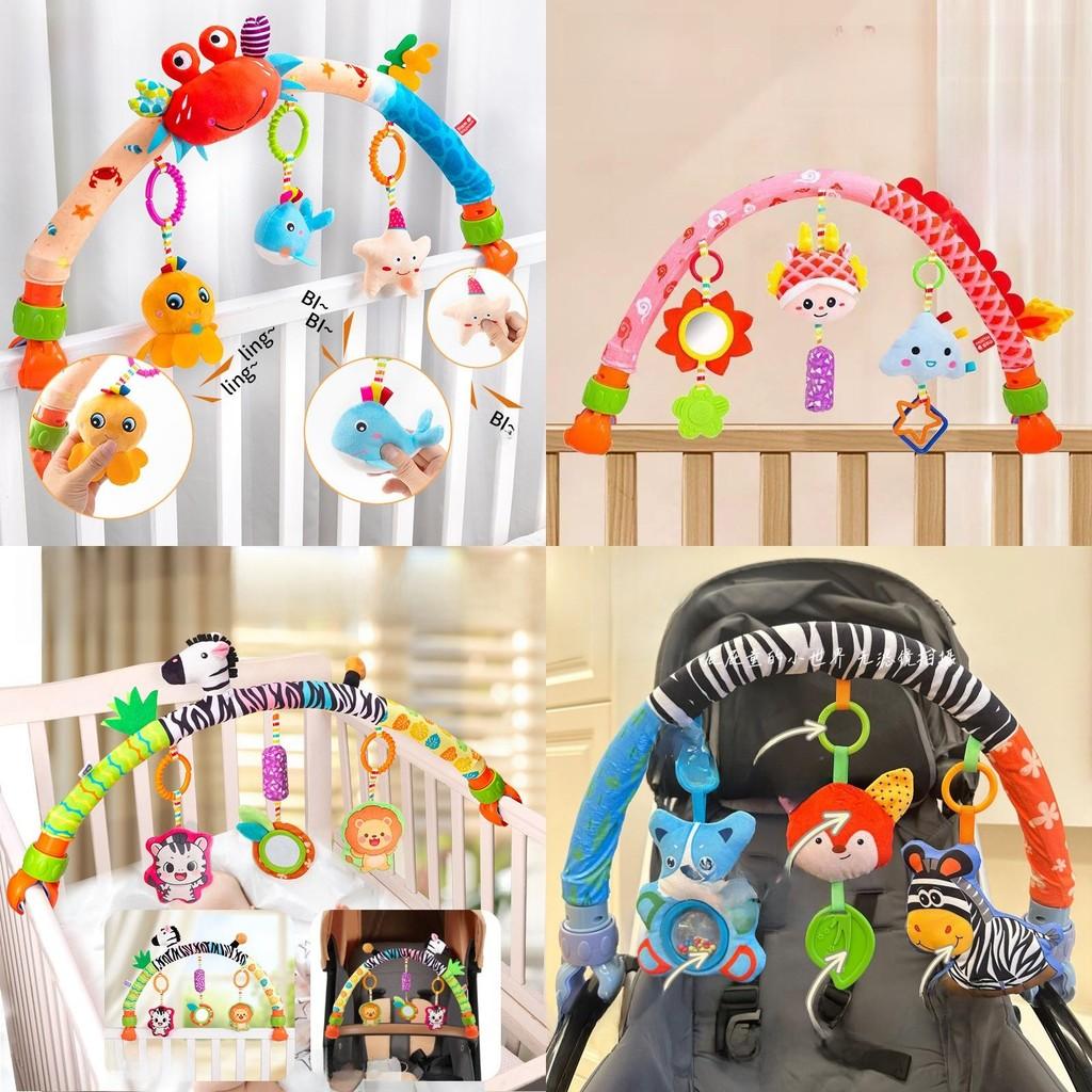 Baby Plüsch Autositz Spielzeug Clips Mit Rasseln Für Säuglinge Und Kleinkinder