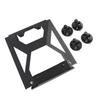 Satellite Car Mount 4 Strong Suction Cups Aluminium Alloy Compact Satellite Car Window Mount for RV Boats