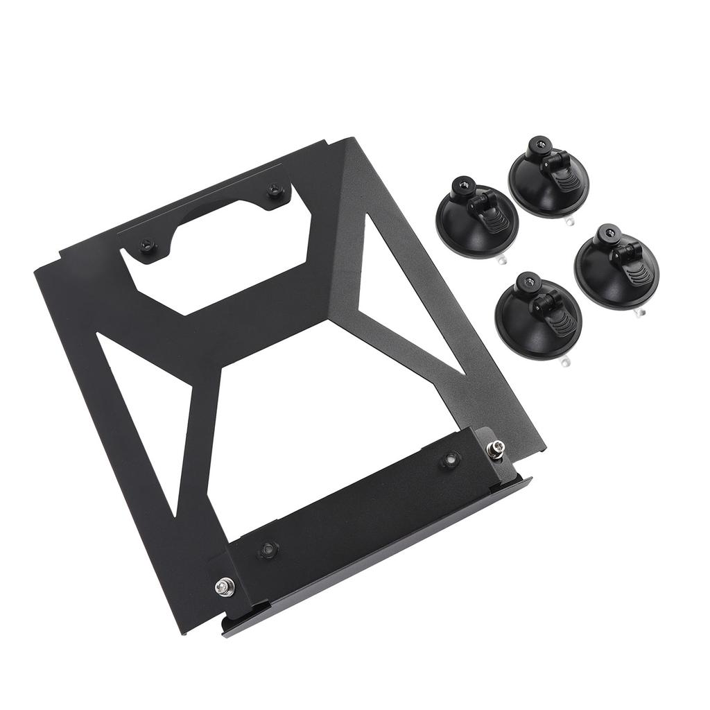 Satellite Car Mount 4 Strong Suction Cups Aluminium Alloy Compact Satellite Car Window Mount for RV Boats