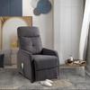 Reclining Massage Relaxation Chair, with Adjustable Footrest, 97 X 64 X 105 Cm, Dark Gray