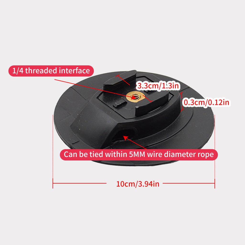 Heavy Type Surfboard Camera Mount Nonslip Paddle Board Camera Base Brackets Water Sports Filming Gear