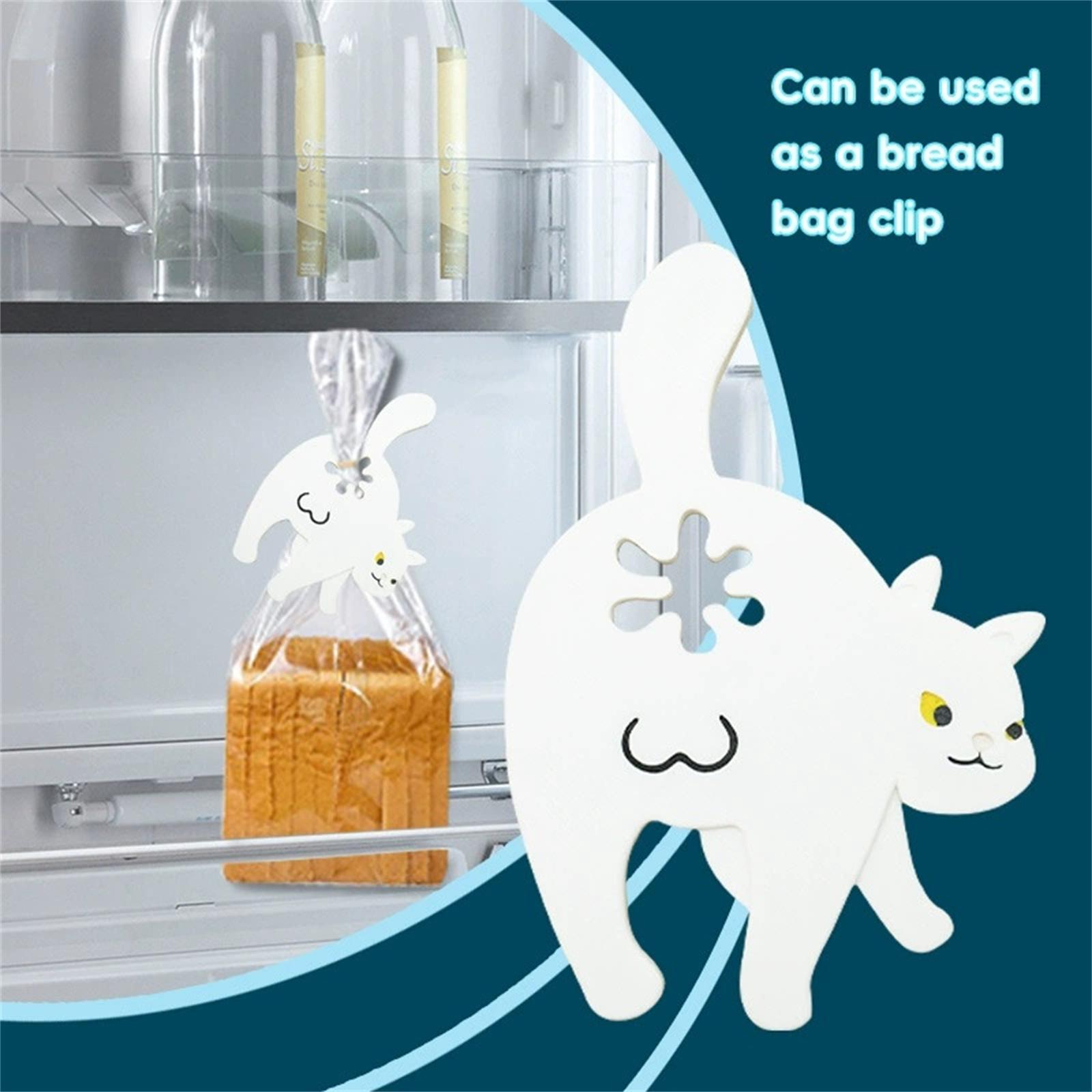 

Bottom Clip – Fun Bag Sealer for Lovers, Creative Plastic Kitchen & Home Food Sealing Tool One Size білий