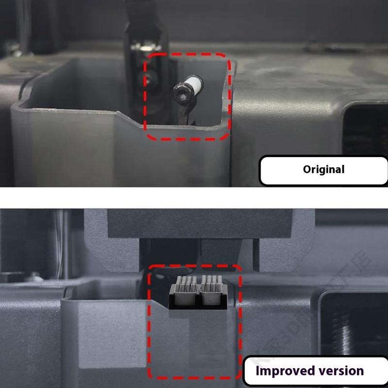 1 Satz für Bambu Lab P1 X1 Panda Bürste Px Multi-Material Zuverlässigkeits-Upgrades Düsen Wischer Hotend Reiniger 3D-Druckerteile