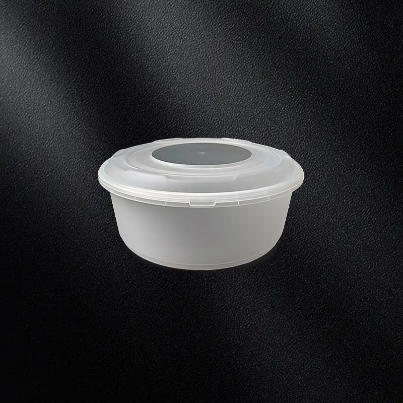 4280ml Disposable Round Food Containers with Lids
