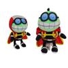 Mario Plüschtier mit Umhang Lustige und entzückende Stoffpuppe mit Brille