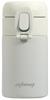 Pearl Metal One-Touch Water Bottle, 200ml, Off-White, Seamless, Integrated Lid and Gasket, Cafe Mug, HC-835