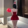 Sexy Christmas Lingerie Costume - Temptation Role Play Dress