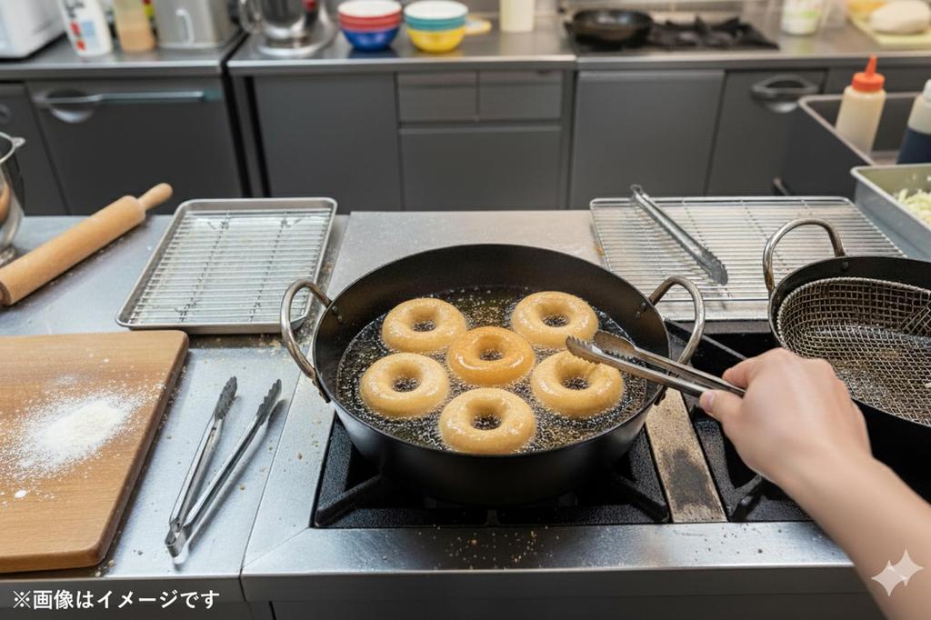 Kanda Tempura Deep Fryer, Iron, 27cm, 3.7L, Made in Japan, 002173, Professional Grade, Commercial Use, Kanda Iron Pot