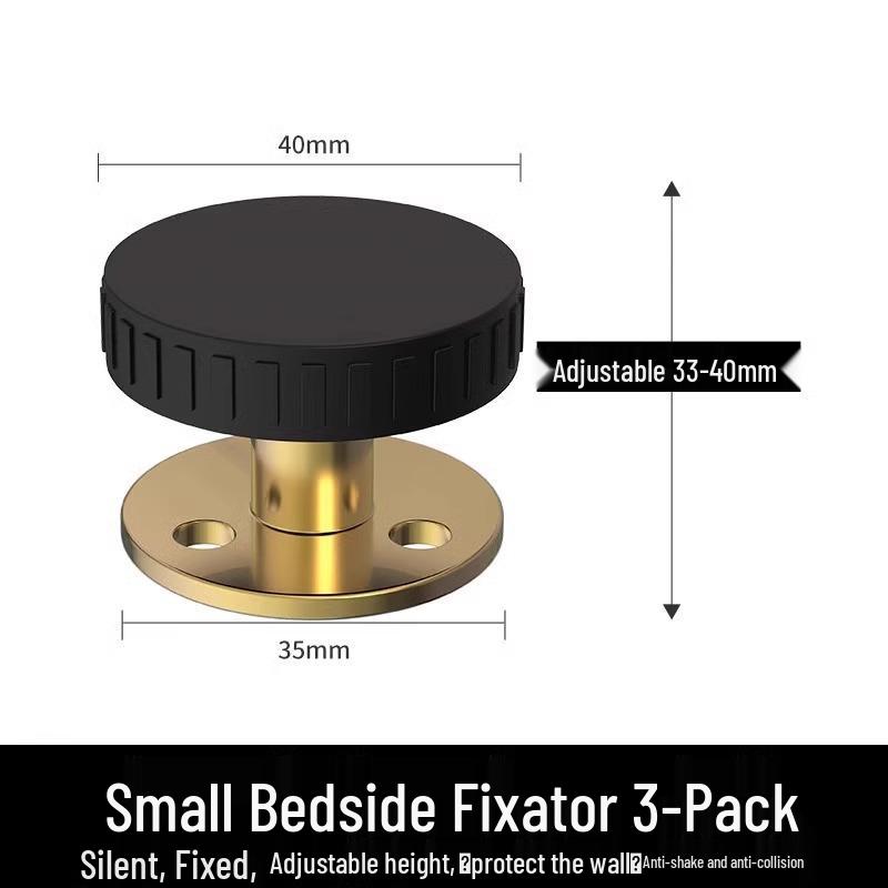 Nastavitelný stabilizátor čela postele: Podložka proti otřesům, proti nárazům a snižující hluk