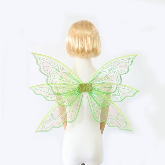 Princess Fairy Butterfly Wings Foldable Lightweight Kids Dress Up Halloween Party Costume Angel Wings