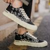 Fashion 2025 Autumn New Fashion Trend Casual Thick Soled Canvas Shoes for Men Breathable Low Top Comofrtable Versatile Chunky Sneakers