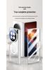 Honor Magic V6 Transparent Magnetic Foldable Phone Case with Lens Holder - Full Coverage Anti-Drop Protection for Men