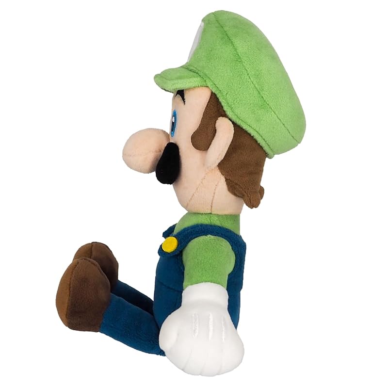 Sanei Boeki Super Mario ALL STAR COLLECTION Luigi (S) W9 x D9 x H26cm Plyšová hračka AC02