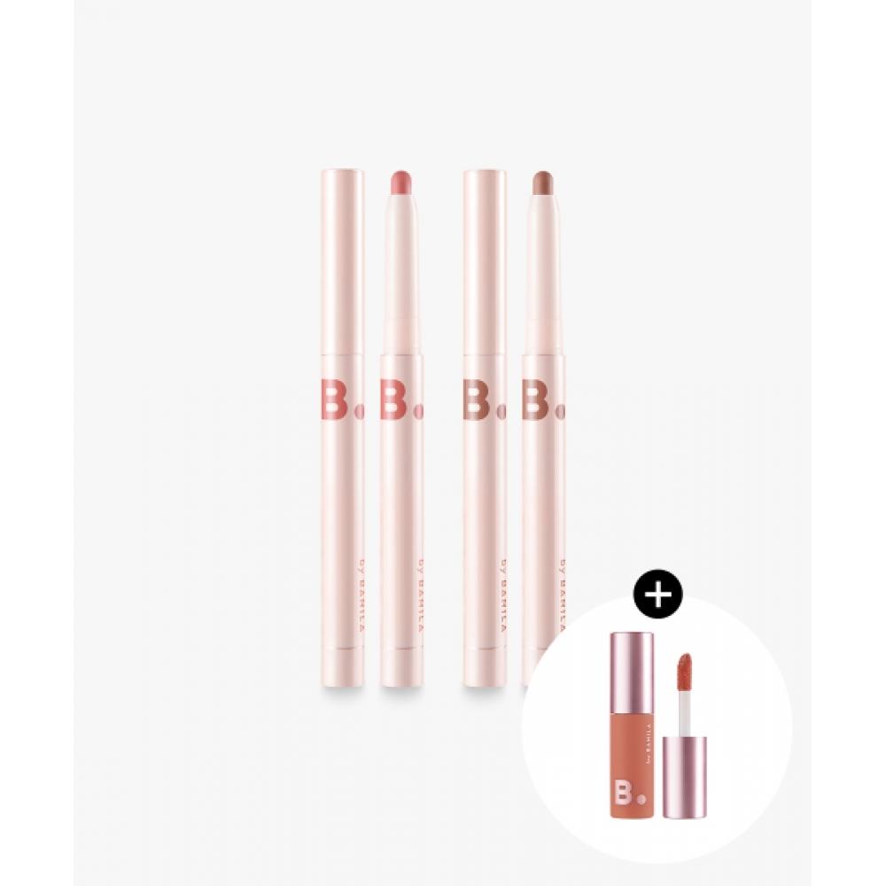 Banilaco [2pack] Smudging Lip Pencil Smudging lip pencil duo BE03+PK03