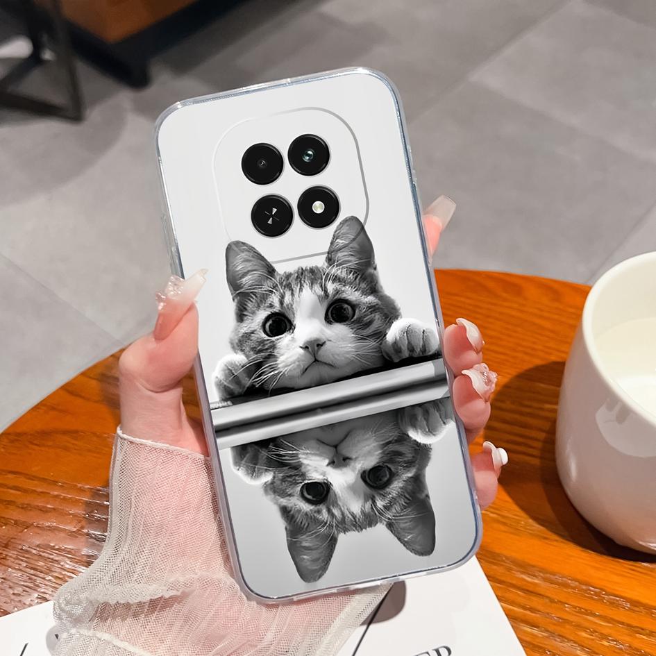Housing For Oppo Narzo N61 Note 60 A3 A60 A40m V60 F27 Reno12 F Realme 13 12 Clear Cases Fashion Labels Silicone Soft Super Shockproof Bumper For OPPO