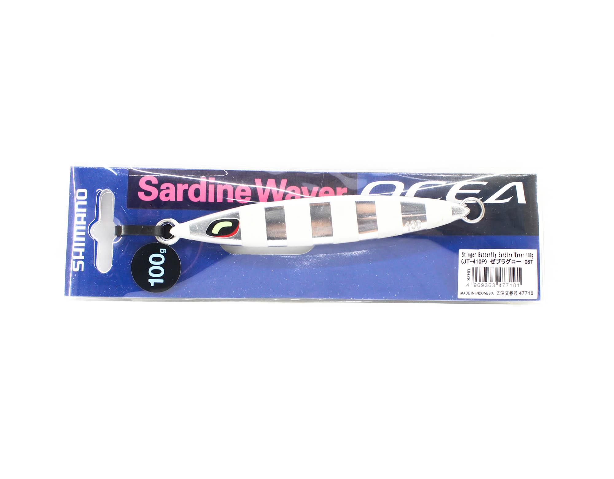 

Распродажа Shimano JT-410P Metal Jig Sardine Waver 100 грамм 06T 477101