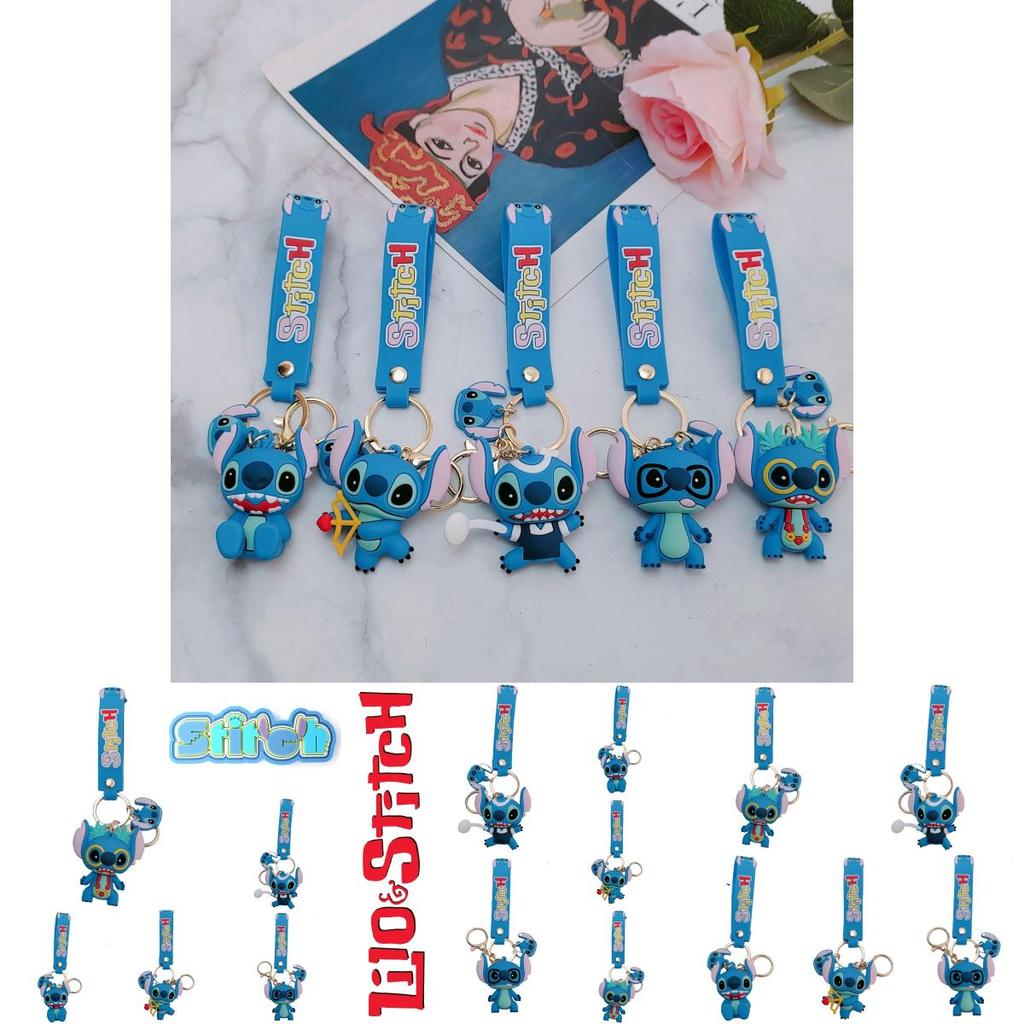 Süße Lilo Stitch Amor Figur Spielzeug Schlüsselanhänger Perfektes Weihnachtsgeschenk