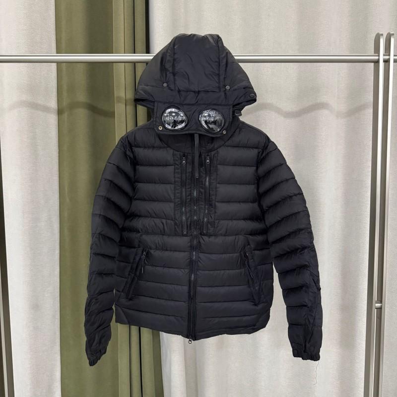 Mens Cotton Puffer Jacket With Patch Badge Hooded Loose Fit Streetwear Outdoor Winter Coat