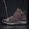 Mode Herrenstiefel Hochwertige Herren Schneestiefel Rutschfeste Winter Stiefeletten Outdoor Winterschuhe Herren Paar Warme Sneaker Botas