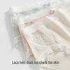 MaoRen Women's Sexy Lace Mid-Waist Briefs 3-Pack