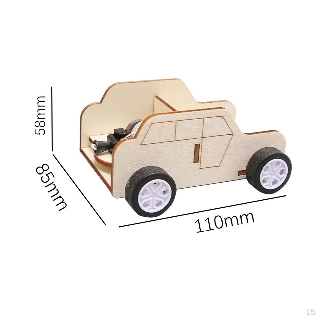 DIY Car Building Projects Model Kits 3D Wooden Puzzle for Age 8-12