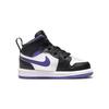 Air Jordan 1 Mid TD Dark Iris Black Purple White 640735-095