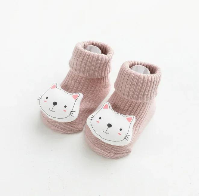Cotton Baby Socks Cartoon Animal Anti Slip Floor Socks Newborn Socks Autumn Winter Socks for Children Baby Boy Girl Infant Socks