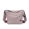Ladies Fashion Nylon Messenger Bag-Spacious And Light, Versatile Solid Color, Zipper Opening And Closing, Suitable For Daily Use
