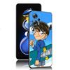 Anime Detektiv Conan Schwarze Silikon Handyhülle Für Xiaomi POCO X3 X4 NFC F5 M3 M4 M6 X5 X6 Pro F3 F4 GT 5G C55 C65 M5