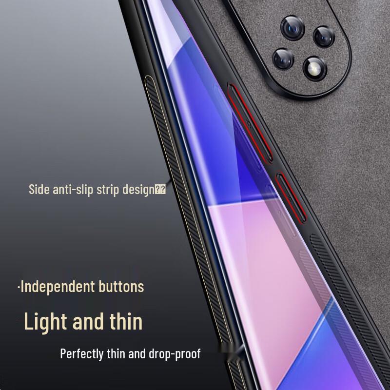 Huawei Nova 9 Series Luxury Lambskin Silicone Phone Case