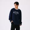 MLB Boston Red Sox FW25 Fashion Trend Loose Casual Comfortable Color Block Logo Pattern Crew Neck Long Sleeve T-Shirt Unisex Tops 3ATSV2054-43NYS