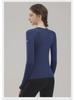 Damen High-End Slim Fit Langarm Yoga & Pilates Oberteile für das Herbsttraining
