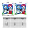 Mesmerizer Kasane Teto Square Pillow Case Virtual Singer Cushion Cover Vintage Zippered Decorative Pillowcover for Seat 18"x18"