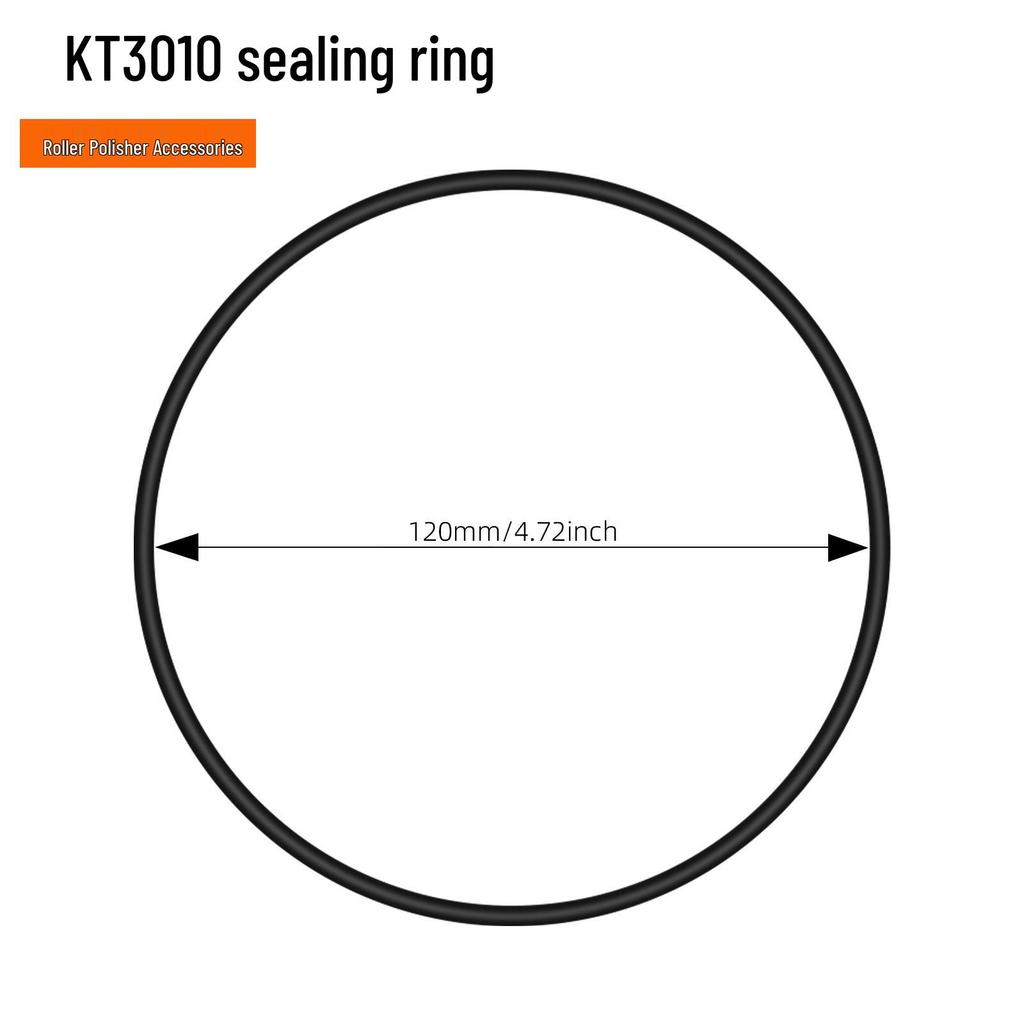 KT6808 Polisher Roller Accessories Kit: Seal Ring, Buckle, Stick, KT2000 Lid & Small Parts