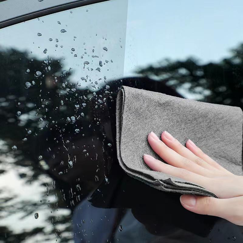Pad de curățare îngroșat Absorbent și îndepărtător de pete Lavetă de vase fără scame pentru curățarea podelei și a sticlei
