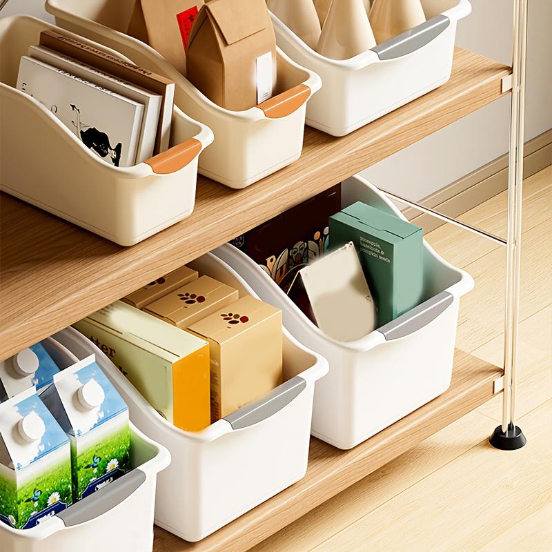 1/3pcs Multi-Functional Storage Box Set - Curved Space-Saving Design, Ideal for Home Organization & Cleaning Supplies Storage