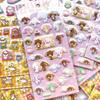New Sanrio Usahana Sugarbunnies 3D Bubble Stickers Toy Girl's Diary Decorative Stickers Diy Phone Case Camera Decoration Toy Gif